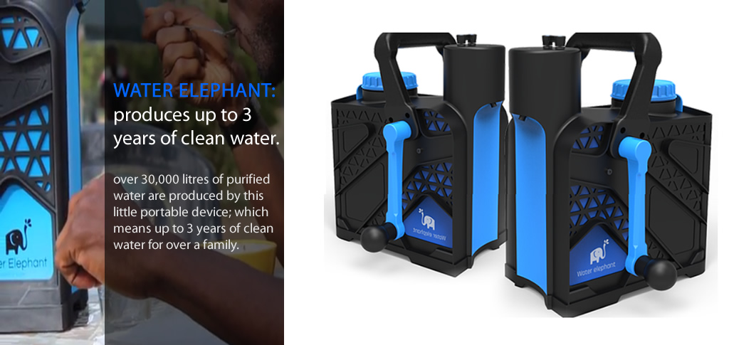 the water elephant for clean water in communities